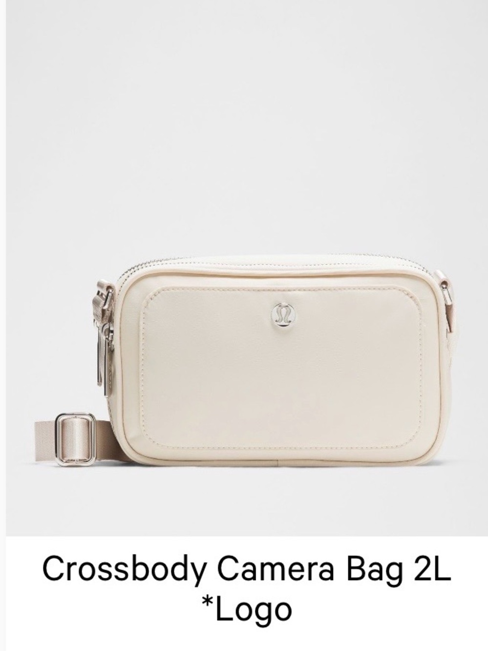 Lululemon Crossbody Camera Bag 2L in Cream